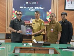 Plt Sekda Aceh Terima Silaturahmi Pengurus Forum Backstagers Indonesia