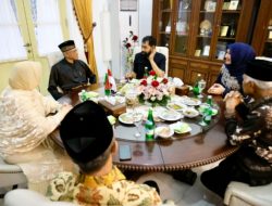 Gubernur Mualem dan Istri Halal bi Halal ke Kediaman Wali Nanggroe