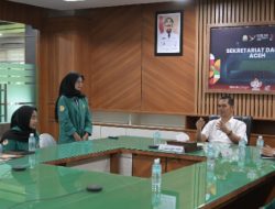 Panitia Masater 10 USK Audiensi dengan Sekda, Harap Dukungan Pemerintah Aceh