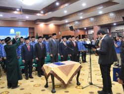 Lantik Pejabat Eselon II, III, dan IV, Ini Pesan Gubernur Aceh