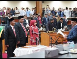 DPRA Lantik Tiga Anggota dari Partai Aceh