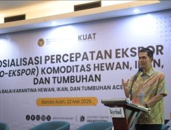 Plt Sekda: Pemerintah Aceh Berkomitmen Dukung Percepatan Ekspor Komoditas Unggulan