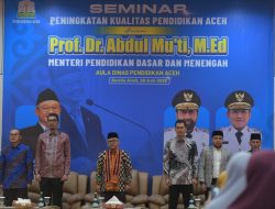 Plt. Sekda Aceh Tegaskan Komitmen Pemerintah Tingkatkan Kualitas Pendidikan