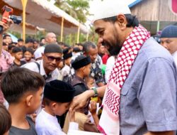 Mualem Santuni 3.000 Anak Yatim di Aceh Barat, Nagan Raya, dan Abdya