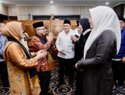 Wagub dan Ketua TP PKK Aceh Sambut Kedatangan Menteri Pendidikan