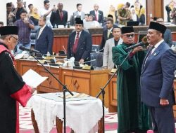 Ali Basrah Resmi Dilantik sebagai Wakil Ketua DPRA 2024–2029