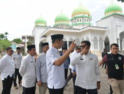 Sekda Aceh Tinjau Pembangunan Gedung Utama MTQ Provinsi di Pijay 