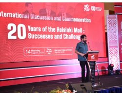 Mualem Buka Diskusi Internasional 