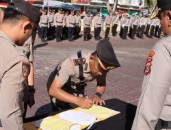 IPTU Faisal Riza Resmi Jadi Kapolsek Pante Ceureumen Polres Aceh Barat