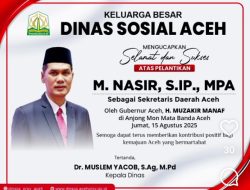 Ucapan Pelantikan Sekda Aceh