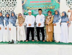 Ketua Pokja Bunda PAUD Hadiri Peringatan Maulid yang Digelar Himpaudi Aceh Besar