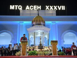 Mualem Buka MTQ ke-37 Tingkat Provinsi Aceh di Pidie Jaya