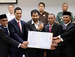 Gubernur Mualem dan DPRA Tandatangani KUA-PPAS 2026