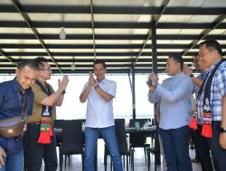 Sekda Nasir Sambut Pimpinan LAN RI di Bandara SIM