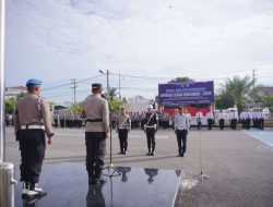 Kapolres Lhokseumawe Pimpin Apel Pasukan Operasi Zebra Seulawah 2025