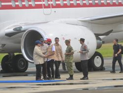 Gubernur Jemput Kedatangan Presiden di Aceh, Dampingi Tinjau Lokasi Banjir