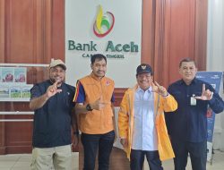 Dirut Bank Aceh bersama Gubernur Aceh dan Bupati Singkil Kunjungi Bank Aceh Cabang Singkil, Pastikan Layanan Keuangan Tetap Aman