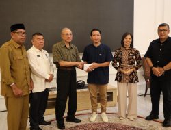 Melalui Wali Nanggroe, Gereja Katolik Menyalurkan Bantuan Kemanusiaan