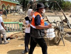 Bersama Bendum DPP PSI, PSI Aceh Tamiang Bergerak Cepat dalam Aksi Tanggap Bencana
