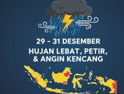 BMKG Keluarkan Peringatan Dini Waspadai Hujan Lebat Ekstrem