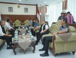 Sekda Aceh Sambut Menko Pangan dan Dua Menteri di Bandara SIM