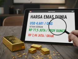 Harga Emas Tembus Di atas 8 Juta Permayam