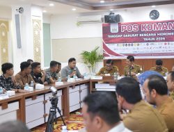 Sekda Aceh Terima Aliansi Mahasiswa, Paparkan Progres Penanganan Bencana