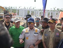 Wagub Aceh Dampingi Mendagri Kunjungi Posko  Aceh Utara