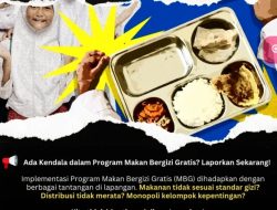 Pemenuhan Gizi Fondasi Pendidikan, Laporkan Jika Ada Kendala