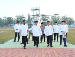 Presiden Prabowo Subianto Shalat Idul Fitri di Aceh Tamiang