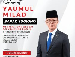 Display Ucapan Gubernur Aceh