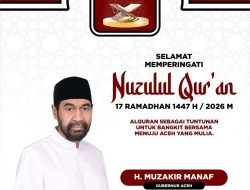 Display Ucapan Gubernur Aceh