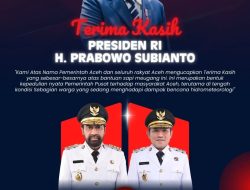 Display Ucapan Gubernur Aceh