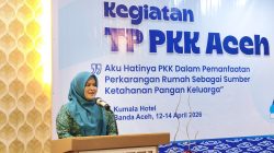 Istri Wagub Aceh Ajak Kader PKK Optimalkan Pekarangan Rumah