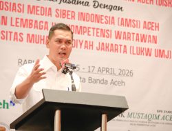 Sekda Aceh Buka UKW dan Seminar Nasional AMSI Aceh