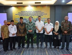 Sekda Aceh Buka Rakor Penanggulangan Narkoba 2026