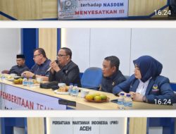 NasDem Datangi PWI Aceh, Protes Pemberitaan Tempo