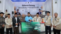 Bank Aceh Serahkan Buggy Car untuk Permudah Mobilisasi Jamaah di Asrama Haji Embarkasi Aceh
