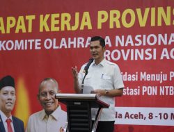 Rakerprov KONI Aceh 2026, Sekda Tekankan: Pembinaan Atlet Berkelanjutan