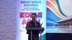 Sekda Aceh Dorong KORMI Perkuat Budaya Olahraga Masyarakat