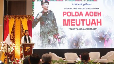 Jubir Tulis Buku Polda Aceh Meutuah