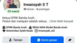 Waspada! Penipu Catut Nama Ketua DPRK Banda Aceh, Masyarakat Diminta Jangan Layani Nomor Asing