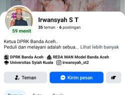 Waspada! Penipu Catut Nama Ketua DPRK Banda Aceh, Masyarakat Diminta Jangan Layani Nomor Asing