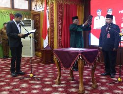 Gubernur Aceh Lantik Dr. Misran Fuadi sebagai Kepala Dinas Syariat Islam Aceh
