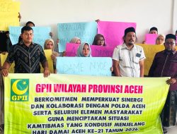 GPII Aceh Ajak Masyarakat Jaga Perdamaian Jelang Peringatan Hari Damai Aceh