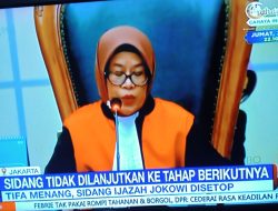 Negara Tidak Mau Malu Karena Jokowi  Tifa Menang Sidang Disetop