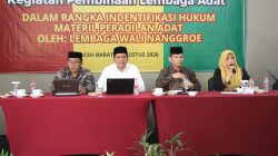 Lembaga WN Identifikasi Hukum Materiil Peradilan Adat di Aceh Barat
