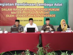 Lembaga WN Identifikasi Hukum Materiil Peradilan Adat di Aceh Barat