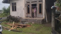 Angin Kencang Porak- Porandakan Rumah Warga Lhoong