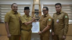 Taufik Jadi Plt Sekda Aceh, Wagub: Jaga Integritas dan Bangun Komunikasi yang Baik
